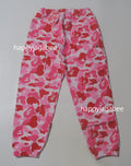 A BATHING APE Ladies' ABC CAMO SWEAT PANTS