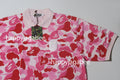 A BATHING APE ABC CAMO LARGE APE HEAD POLO ( RELAXED FIT )