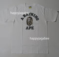 A BATHING APE TRIAL CAMO COLLEGE TEE