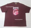 A BATHING APE ABC CAMO HAND DRAW APE HEAD RELAXED FIT TEE