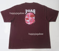 A BATHING APE ABC CAMO HAND DRAW APE HEAD RELAXED FIT TEE