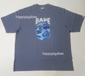 A BATHING APE ABC CAMO HAND DRAW APE HEAD RELAXED FIT TEE