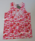 A BATHING APE ABC CAMO NYC LOGO TANK TOP