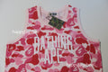 A BATHING APE ABC CAMO NYC LOGO TANK TOP