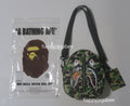 A BATHING APE BAPE KIDS ABC CAMO MILO SHARK MINI SHOULDER BAG