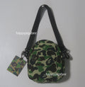A BATHING APE BAPE KIDS ABC CAMO MILO SHARK MINI SHOULDER BAG