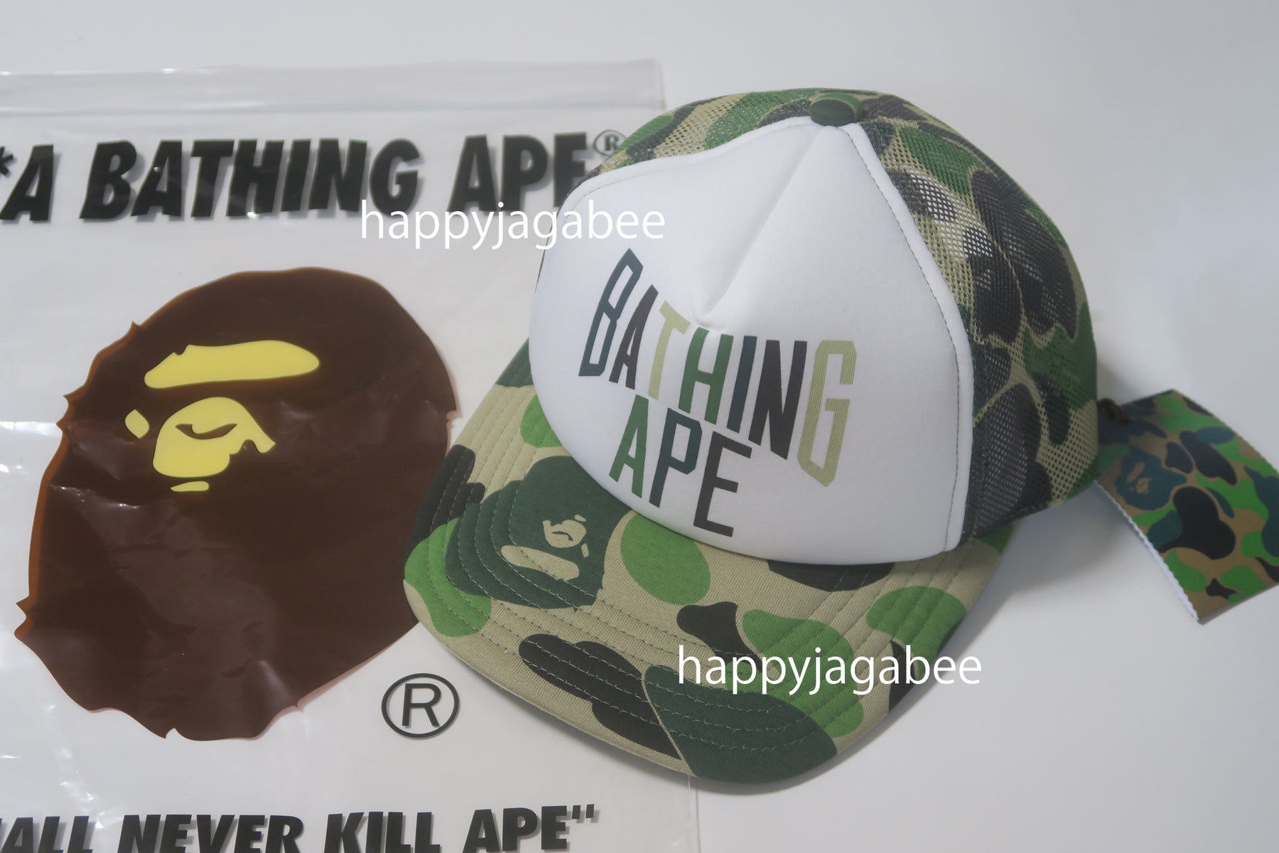 帽子 A BATHING APE ABC CAMO NYC LOGO MESH CAP A BATHING APE® Abc Camo Nyc Logo Mesh Cap | Bape official