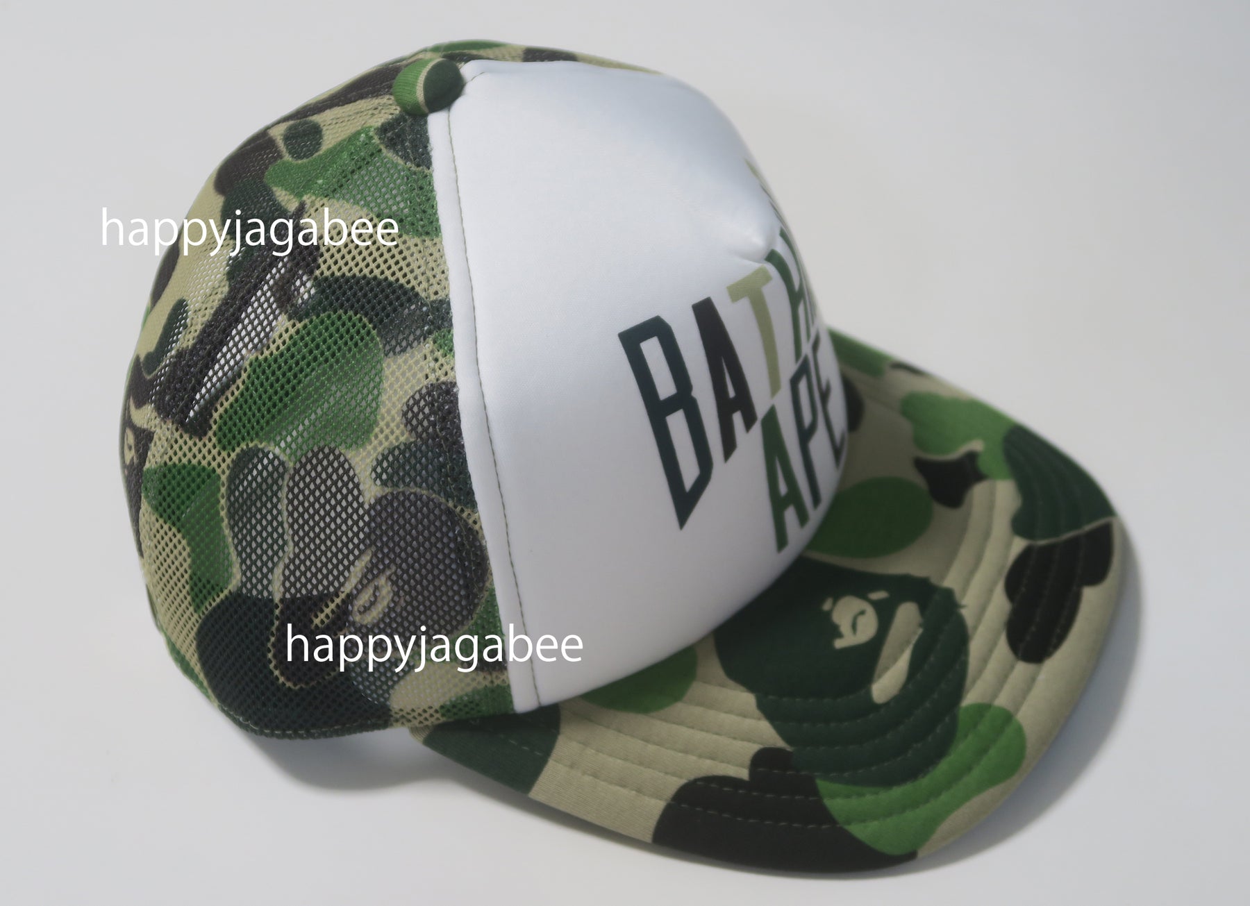 帽子 A BATHING APE ABC CAMO NYC LOGO MESH CAP A BATHING APE ABC CAMO NYC LOGO MESH CAP – happyjagabee store