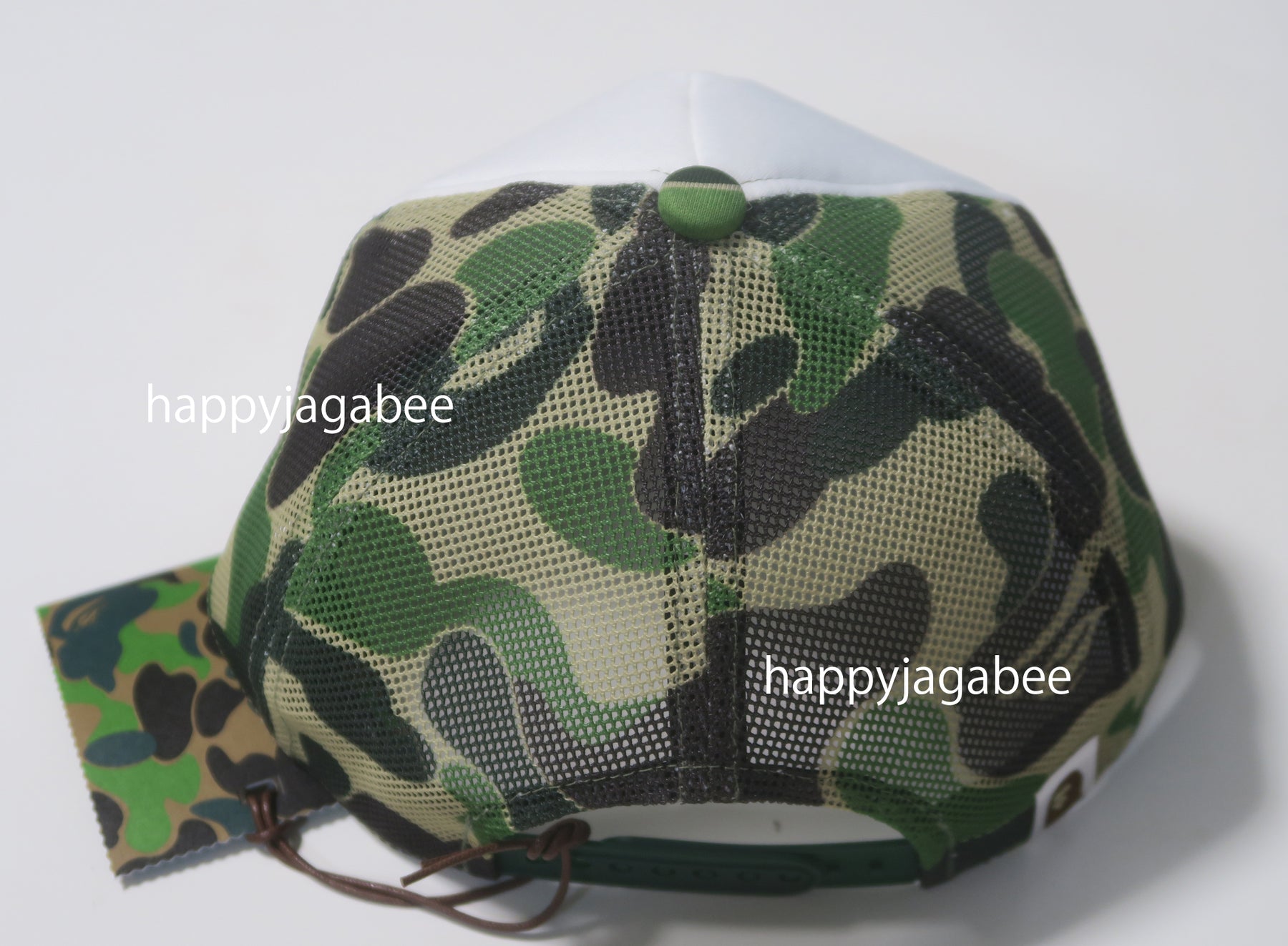 A BATHING APE ABC CAMO NYC LOGO MESH CAP – happyjagabee store