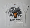 A BATHING APE BAPE KIDS BABY MILO THINKING TEE