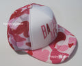 A BATHING APE ABC CAMO NYC LOGO MESH CAP