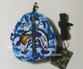 A BATHING APE BAPE KIDS ABC CAMO MILO SHARK MINI SHOULDER BAG