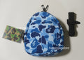 A BATHING APE BAPE KIDS ABC CAMO MILO SHARK MINI SHOULDER BAG