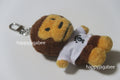 A BATHING APE Ladies' BABY MILO COLLEGE TEE PLUSH DOLL KEY CHAIN