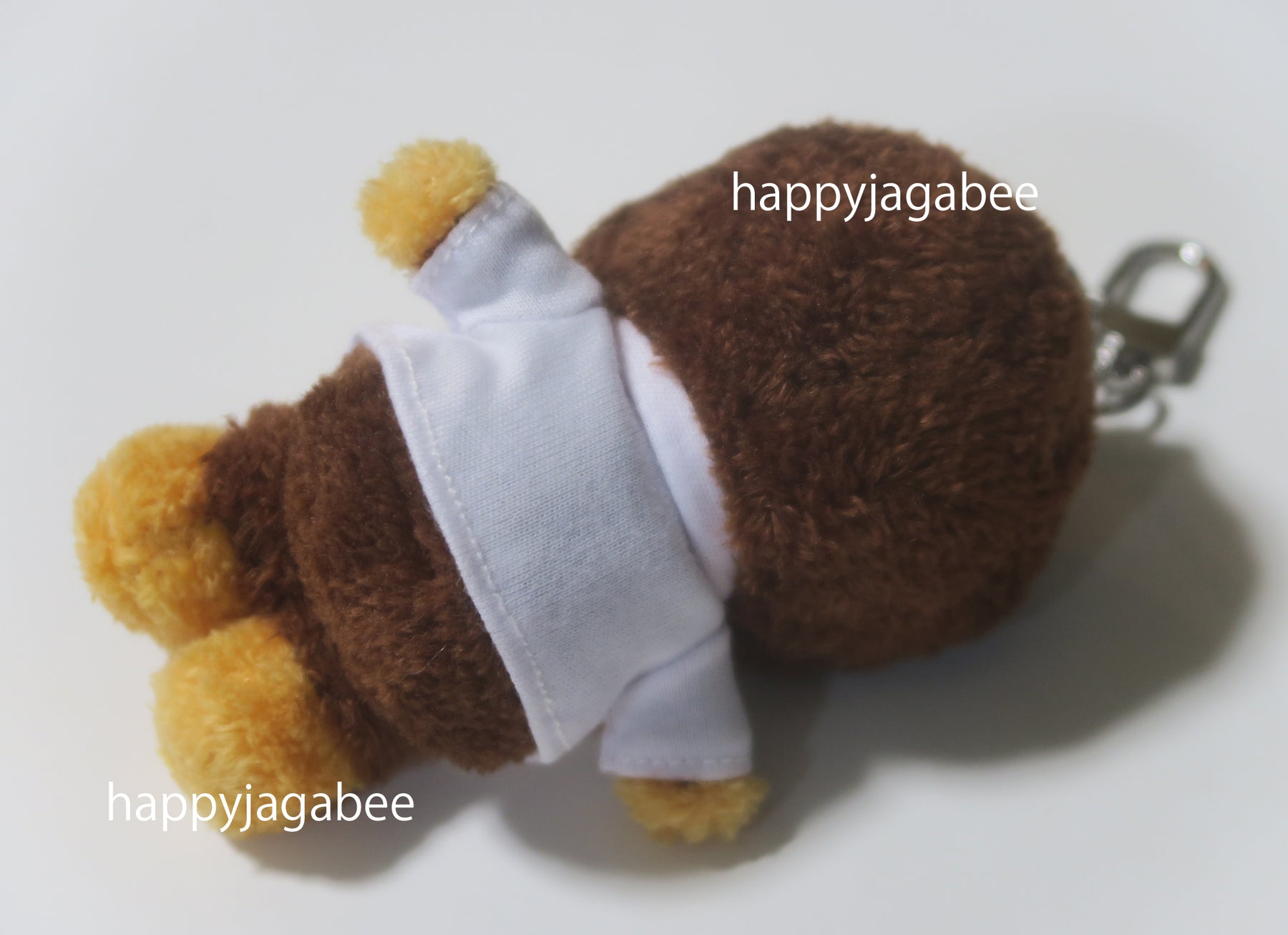 A BATHING APE Ladies' BABY MILO COLLEGE TEE PLUSH DOLL KEY