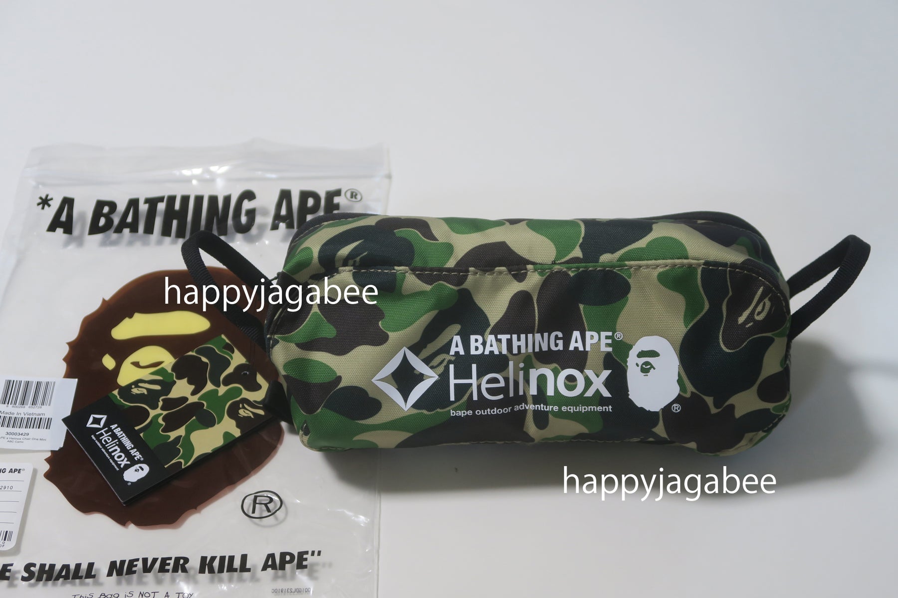 【完売品】BAPE X HELINOX ABC CHAIR ONE MINI A BATHING APE｜BAPE X HELINOX - ABC CAMO CHAIR ONE MINI