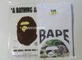 A BATHING APE ABC CAMO HAND DRAW APE HEAD RELAXED FIT TEE