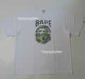 A BATHING APE ABC CAMO HAND DRAW APE HEAD RELAXED FIT TEE