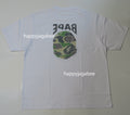 A BATHING APE ABC CAMO HAND DRAW APE HEAD RELAXED FIT TEE