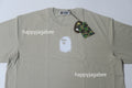 A BATHING APE PIGMENT PRINT APE HEAD RELAXED FIT TEE