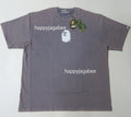 A BATHING APE PIGMENT PRINT APE HEAD RELAXED FIT TEE