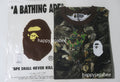 A BATHING APE TREE EDGE CAMO RELAXED FIT L/S TEE