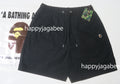 A BATHING APE ONE POINT CTN TWILL RELAXED FIT SHORTS