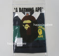 A BATHING APE BAPE KIDS COLLEGE PANEL STRIPE POLO SHIRT