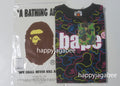 A BATHING APE BAPE KIDS NEON CAMO BAPE TEE