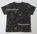 A BATHING APE BAPE KIDS NEON CAMO BAPE TEE