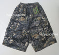 A BATHING APE TREE EDGE CAMO CARGO SHORTS