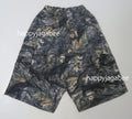 A BATHING APE TREE EDGE CAMO CARGO SHORTS
