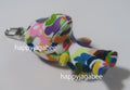 A BATHING APE Ladies' MULTI CAMO BABY MILO PLUSH DOLL KEYCHAIN