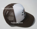 A BATHING APE APE CROSSBONE COLLEGE MESH CAP