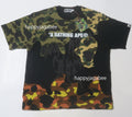 A BATHING APE 1ST CAMO UPCYCLED LOGO RELAXED FIT TEE