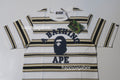 A BATHING APE COLLEGE STRIPE TEE