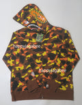 A BATHING APE 1ST CAMO SHARK FULL ZIP HOODIE