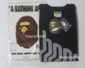 A BATHING APE REFLECTOR EQUIPMENT CENTER LOGO TEE