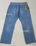 A BATHING APE SHARK LOOSE FIT 13OZ DENIM PANTS