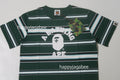 A BATHING APE COLLEGE STRIPE TEE