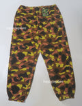 A BATHING APE 1ST CAMO ONE POINT RELAXED FIT SWEAT PANTS