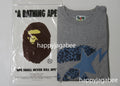 A BATHING APE WILD LEOPARD PATTERN APE FACE STA TEE
