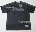 A BATHING APE CAMO STRIPE BASEBALL LOGO RELAXED FIT TEE