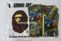 A BATHING APE BAPE KIDS MILO ALL SAFARI ZIP HOODIE