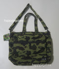A BATHING APE PORTER 1ST CAMO UTILITY TOTE BAG