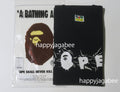 A BATHING APE WRINKLE BAPE LOGO RELAXED TEE