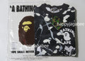 A BATHING APE CITY CAMPO PAINTING CREWNECK SWEAT SHIRT