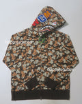A BATHING APE BAPE THINK 1ST ANNIV. SHARK FULL ZIP HOODIE
