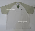 A BATHING APE ONE POINT RELAXED FIT RAGLAN TEE