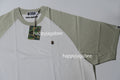 A BATHING APE ONE POINT RELAXED FIT RAGLAN TEE